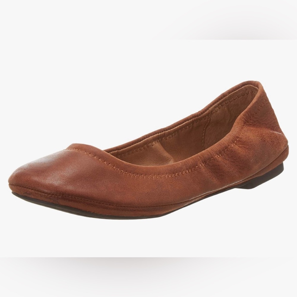 CURATED BY RUA'H KIBRIYA: Faux Suede Ballet Flats